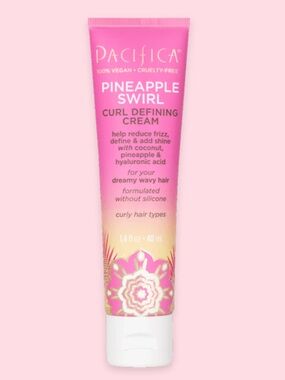 ✨NEW✨ Pacifica Pineapple Curls Curl Defining Cream Mini For Curly Hair, 1.4 Oz